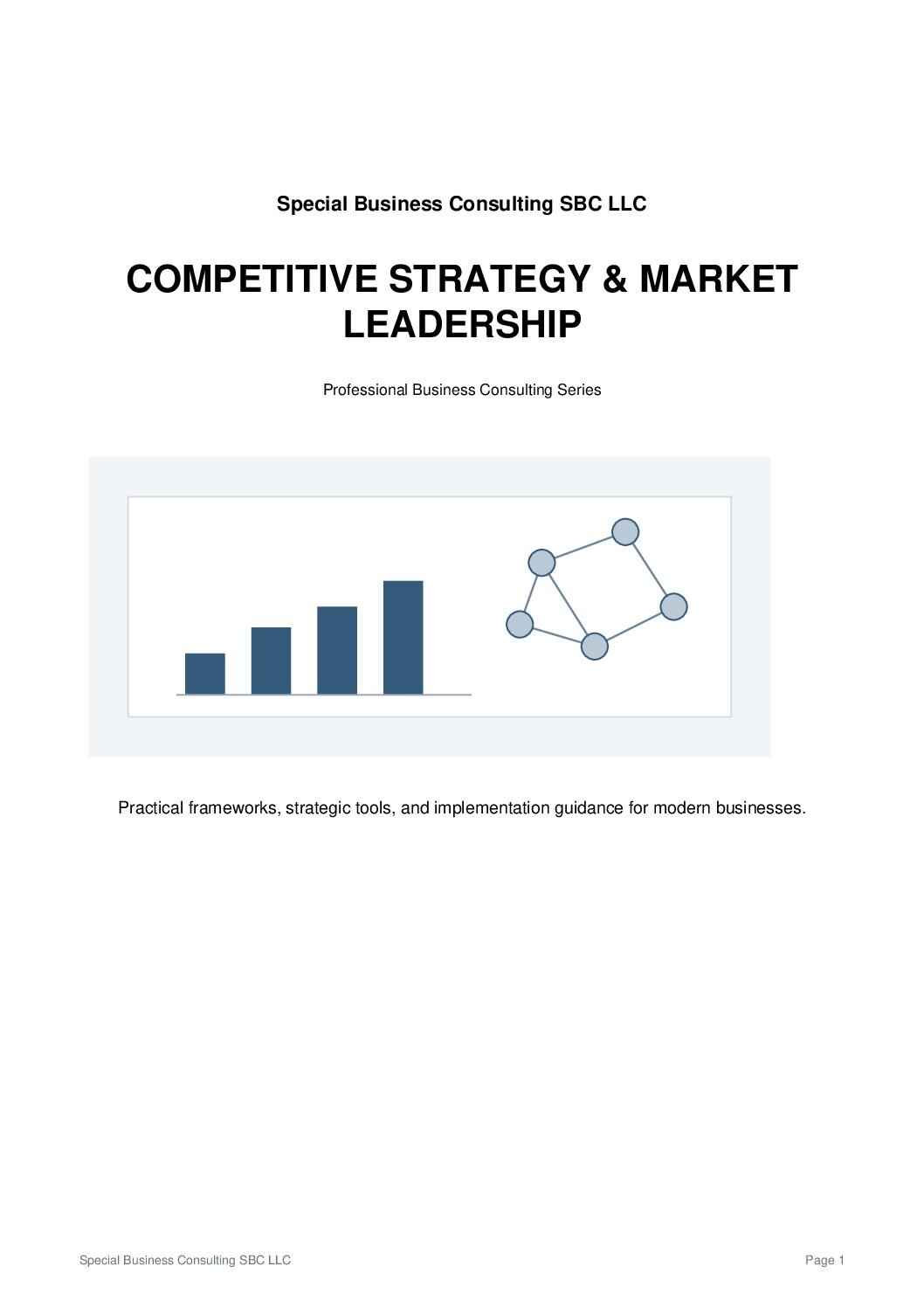 COMPETITIVE STRATEGY & MARKET LEADERSHIP